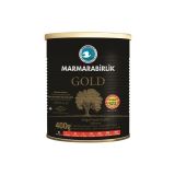 Marmara Birlik Gold 400 gr Siyah Zeytin Çok Tuzsuz 261 - 290 Kalibre (M)