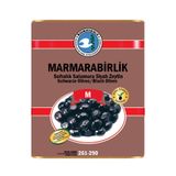 Marmara Birlik M Süper Yağlı Sele Siyah Zeytin 261-290 10 Kg Teneke