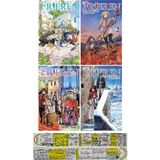 Marmara Çizgi Kanehito Yamada'dan Frieren 1-2-3-4 Ciltler Manga Seti + Mat. Öğreten Cetvel 800 Sayfa