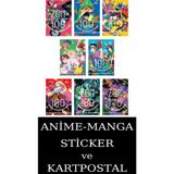 Marmara Çizgi Zom 100 1-2-3-4-5-6-7-8 Manga Seti (8 Kitap) / Anime-Manga Sticker ve Kartpostal Hediye