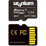 Marmara Qumasch 128GB Uranıum UR-TF-128G Mıcro Sd Card U3 7/24 Surveıllance 100/50MBS Industrıal Hafıza Kartı (3 Yıl Garanti)