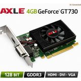 Marmara Qumasch Axle 4gb Geforce GT730 Gddr3 128 Bit (AX-GT730/4GD3P8CDIL) HDMI DVI VGA