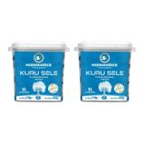 Marmarabirlik Kuru Sele Kurutulmuş Salamura Siyah Zeytin, XS, 400g, 2 Adet