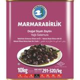 Marmarabirlik S Hususi Yağlı Sele Siyah Zeytin 291-320 10 kg Teneke