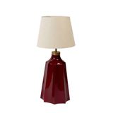 Marmaros Abajur Bordo