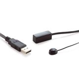 Marmitek 08213 IR için 100 Kızılötesi-Fernbedienungsverlaengerung USB Speisung Siyah