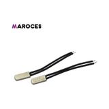 Maroces 60 ˚C Derece Termik Fuse Kablolu 60 Metal Termostat 5A Ksd9700
