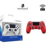 MAROOBLE Ps4 Uyumlu Dualshock 4 Wireless Gamepad Yeni Nesil Kablosuz Pc Uyumlu Oyun Kolu - Kırmızı