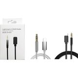 MAROOBLE Type-C ve Iphone To 3.5mm Aux Ses Kablosu Usb-C Aux Dönüştürücü Adaptör Kablo Telefon Araç Hoparlör Kulaklık Uyumlu - İOS-LIGHTING