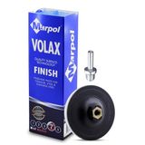 Marpol Don Yağı Mavi Katı Cila Polisaj Parlatma Metal Cila 1 Kg + Polisaj Keçesi 115 Mm + Matkap Aparatı M14