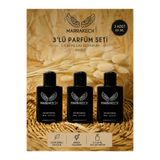 MARRAKECH 3 ADET NARCOTİK PARFÜM EDP 65 ML %20 Esans Bergamotu, Liçi, Şakayık, Misk YAZLIK KOKU