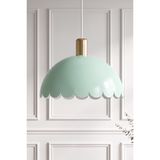 Marrien Bella Gold Sarkıt Avize, Bohem Tavan Lambası ve Salon Mutfak Aydınlatması - Mint Yeşili - 30 cm - Modern Dekoratif Tavan Armatürü