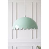 Marrien Bella Sarkıt Avize, Bohem Tavan Lambası ve Salon Mutfak Aydınlatması - Mint Yeşili - 30 cm - Modern Dekoratif Tavan Armatürü