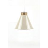 Marrien Liva Gold Metal Sarkıt Avize, Bohem Tavan Lambası ve Salon Oturma Odası Aydınlatması - Krem - 20 cm – Modern Dekoratif Avize, Tavan Aydınlatması