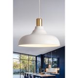 Marrien Lora Gold Sarkıt Avize, Bohem Tavan Lambası ve Salon Mutfak Aydınlatması - Beyaz - 33 cm - Modern Dekoratif Tavan Armatürü