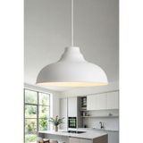 Marrien Lora Sarkıt Avize, Bohem Tavan Lambası ve Salon Mutfak Aydınlatması - Beyaz - 33 cm - Modern Dekoratif Tavan Armatürü