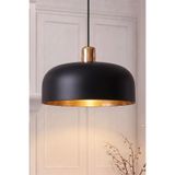 Marrien Marella Gold Sarkıt Avize, Bohem Tavan Lambası ve Salon Mutfak Aydınlatması - Siyah Gold - 30 cm - Modern Dekoratif Tavan Armatürü