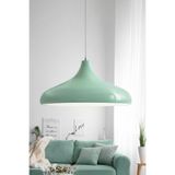 Marrien Nova Metal Sarkıt Avize, Bohem Tavan Lambası ve Salon Oturma Odası Aydınlatması - Mint Yeşil - 35 cm – Modern Dekoratif Avize, Tavan Aydınlatması