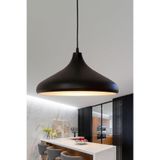 Marrien Nova Metal Sarkıt Avize, Bohem Tavan Lambası ve Salon Oturma Odası Aydınlatması - Siyah - 35 cm – Modern Dekoratif Avize, Tavan Aydınlatması