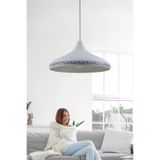 Marrien Nova Tile Metal Sarkıt Avize, Bohem Tavan Lambası ve Salon Oturma Odası Aydınlatması - Turuncu - 35 cm – Modern Dekoratif Avize, Tavan Aydınlatması