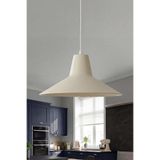 Marrien Ruby Metal Sarkıt Avize, Bohem Tavan Lambası ve Salon Oturma Odası Aydınlatması - Krem - 30 cm – Modern Dekoratif Avize, Tavan Aydınlatması