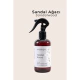 Marrien Sandalwood Oda Ve Çamaşır Spreyi 250 ml- Kalıcı ve Dekoratif | Odunsu & Baharatlı Notalar