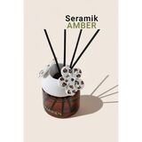 Marrien Seramik Amber Çubuklu Oda Kokusu 100 ml Yasemin & Amber