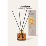 Marrien Woody Amber Çubuklu Oda Kokusu 100 ml- Kalıcı ve Dekoratif Yasemin & Amber