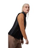 Marrone Siyah Deri Yelek 216510 Siyah S