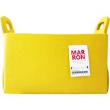 Marrons Home Katlanabilir Saklama Sepeti - Küçük Boy - Sarı