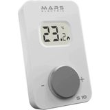Mars Elektrik Mars S10 Kablosuz Dijital Oda Termostatı Beyaz