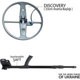 Mars Md Gauss Md Dedektör – Discovery 33CM Başlık + Kulaklık Lagına Alan Tarama Hediyeli
