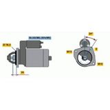 MARS MOTORU 12V/1.4 kW BMW E36 E46 E39 E65 E83 BOSCH 1986S00674