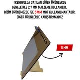 mars tasarım ÇİZİM RESİM TAHTASI ŞÖVALE EĞİMİ AYARLANABİLİR A4 KAĞITLARA UYGUN - RESİM KURSLARINA UYGUN 36x30 cm
