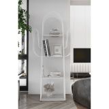 Marsah Home Viola Kaktüs Metal Kitaplık, Beyaz