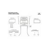 Marscockpitdesign Citroen Boxer Jumper Ducato Konsol-Torpido Kaplama 2002-2006 11 Parça