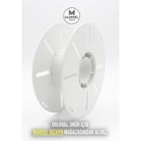 Marsel Dizayn Boş Filament ve Kablo Makarası - Siyah - 20 cm - Beyaz