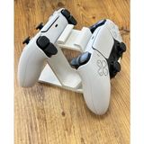 Marsel Dizayn Gamepad - Oyun Kolu Standı | Ps5 Ps4 Xbox Pc Uyumlu | Üstten Arttırılabilir | Mermer Beyazı