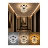 Marsel Lighting KÜRE PLAFONYER AVİZE 3 RENK LED ISIKLI KORİDOR ANTRE HOL AVİZE