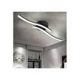 Marsel Lighting Marsel 2Li Model Siyah Led Tavan Işığı Oturma Odası,Yatak Odası, Mutfak Ve Ofis Şık Avize