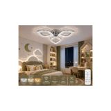 Marsel Lighting PAPATYA 3LÜ AVİZE 3 RENK LED SECENEKLİ SALON OTURMA ODASI AVİZE