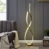 Marsel Modern Tasarım Eskitme Renk Gün Işığı Ledli Salon - Yatak Odası LED Lambader