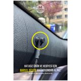 MarselDizayn Skoda Octavia-Fabia-Kamiq Bagaj Pandizot İpi Pimi - Siyah - 2 Adet