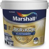 Marshall Akrikor Elastomerik Esnek 15 lt Beyaz Dış Cephe Boyası