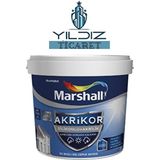 Marshall Akrikor T8 7.5 lt Silikonlu+Akrilik Dış Cephe Boyası