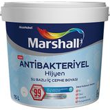 Marshall Antibakteriyel Hijyen Beyaz 2,5 L İç Cephe Duvar Boyası