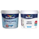 Marshall Antibakteriyel Hijyen Çakıl Taşı 15 lt İç Cephe Boyası
