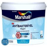 Marshall Antibakteriyel Hijyen Kil Yeşili 2.5 lt Silinebilir İç Cephe Boyası