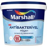 Marshall Antibakteriyel Hijyen Yarı Mat Boya Aşk Merdiveni 2,5l - AŞK MERDİVENİ