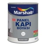 Marshall Beyaz Renkli Panel Kapı Boyası Solvent Bazlı 2,5 Lt Kolay Uygulama ve Dayanıklılık